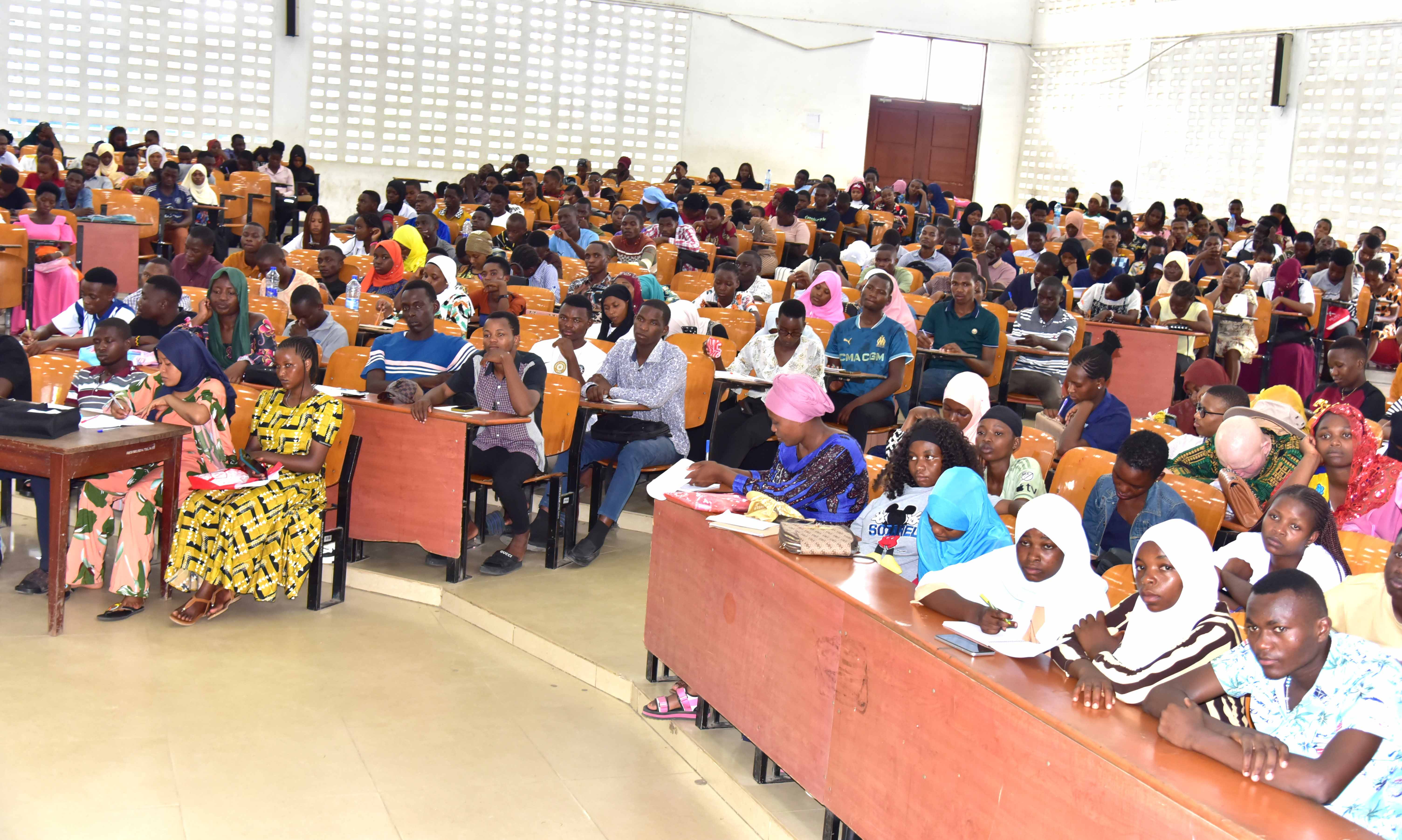 Prof. Anangisye to DUCE Freshers