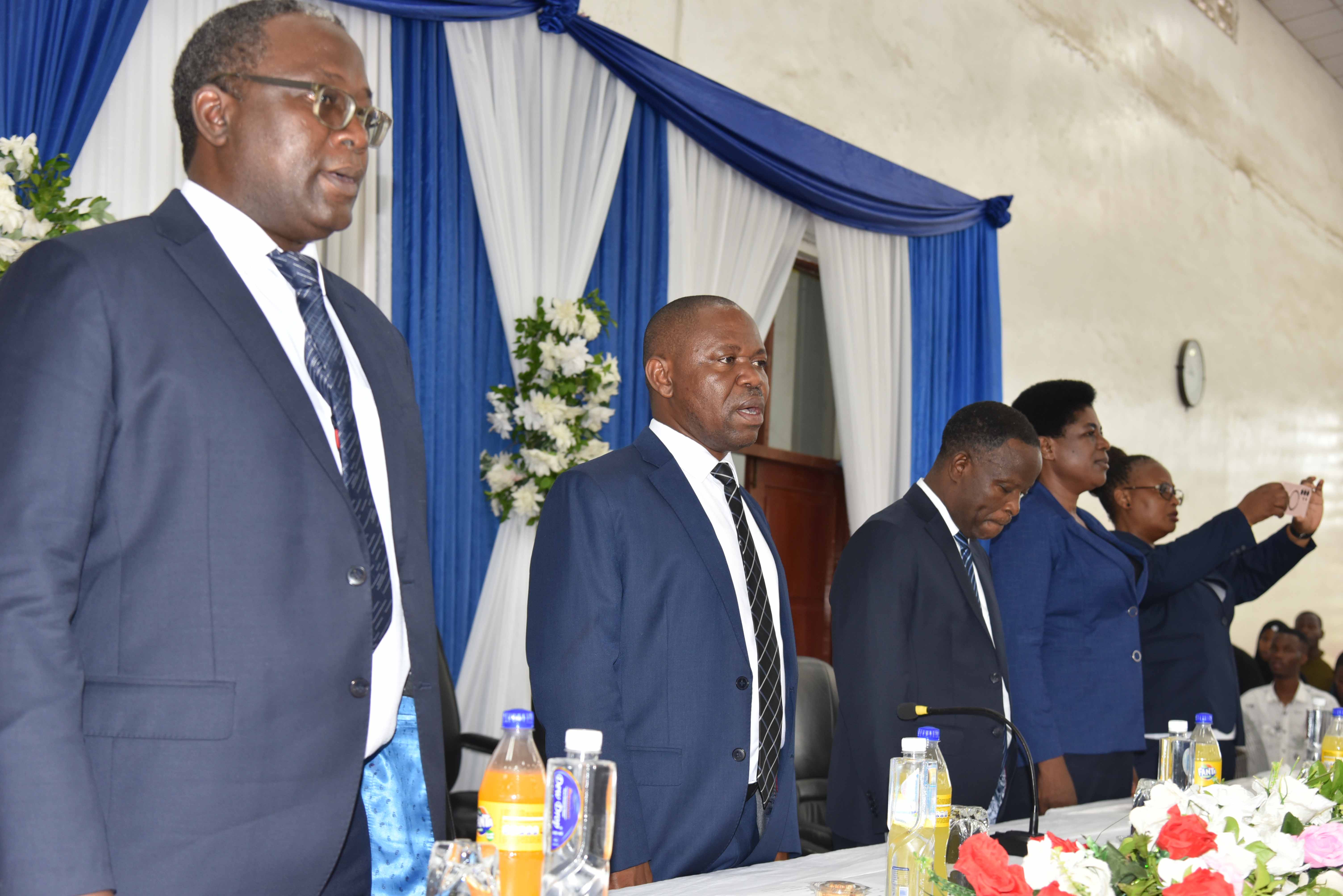 Prof. Anangisye to DUCE Freshers