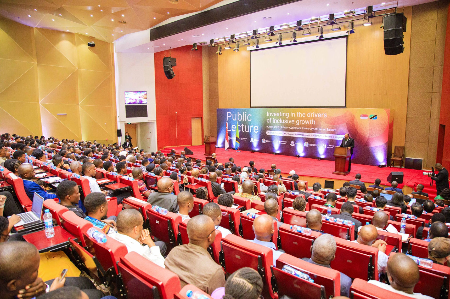 President Tharman Urges Africa to Invest in People, Skills and Innovation